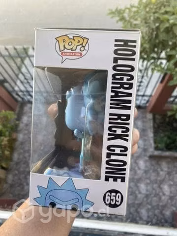 Funko pop de rick holograma original - Imagen 2
