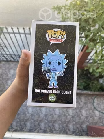 Funko pop de rick holograma original - Imagen 3