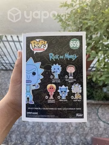 Funko pop de rick holograma original - Imagen 6