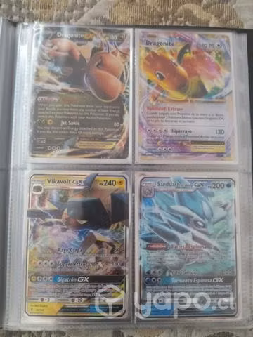 Lote cartas pokemon rara