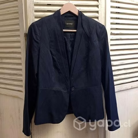Blazer de vestir azul talla 40