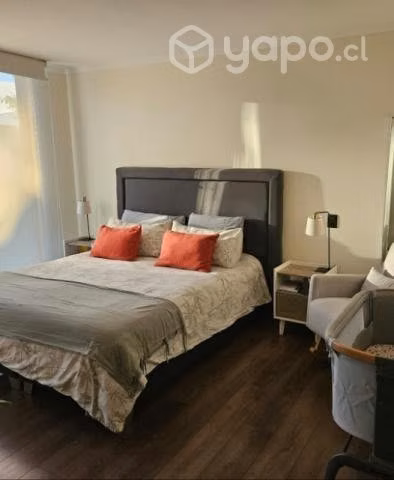 Respaldo King Acolchado Gris marca Drimkip - Imagen 2