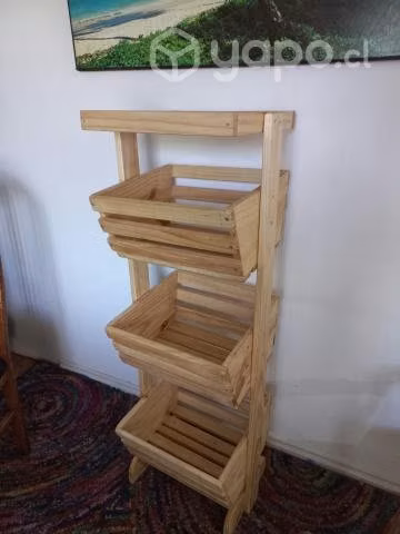 Verdulero de madera - Imagen 3