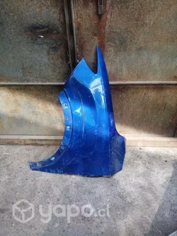 Tapabarro izquierdo mg zs azul original