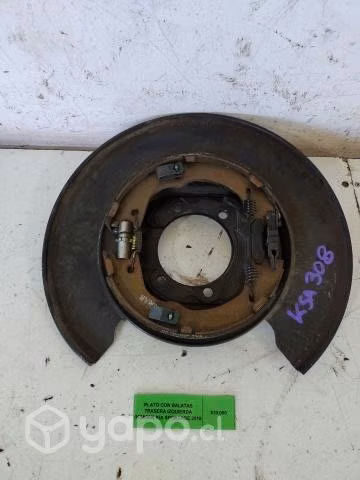 Plato Con Balatas Tras Izq (KSA308) Kia Sportage