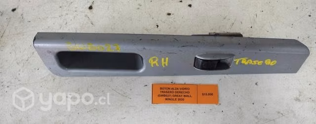 Boton Alza Vidrio Tras der (GWB027) Wingle 2020