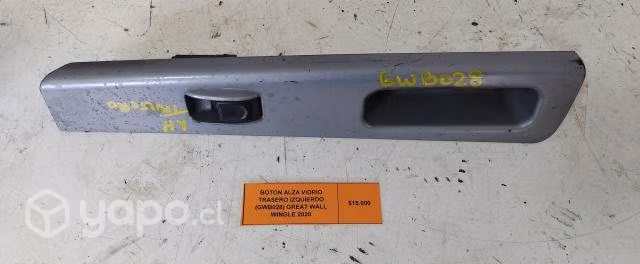 Boton Alza Vidrio Tras izq (GWB028) Wingle 2020