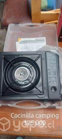 Cocinilla a gas camping