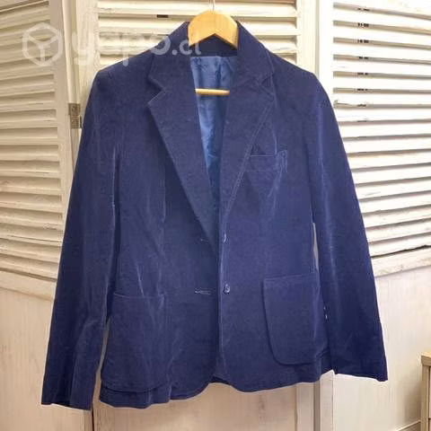 Chaqueta azul rey en terciopelo talla 40