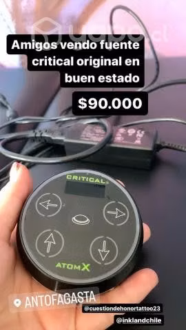 Fuente de poder para máquina de tatuaje