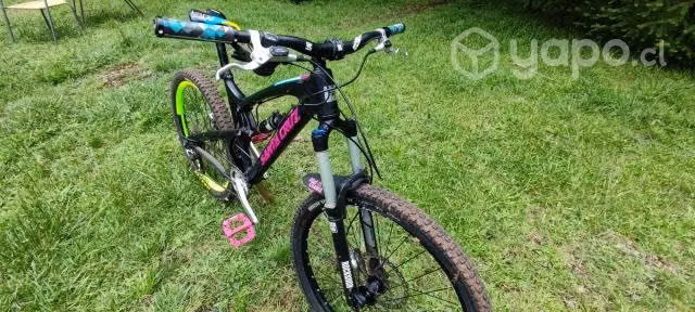 Bicicleta Santacruz de carbono