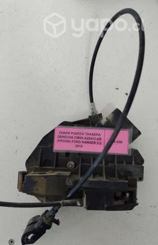 Chapa Puerta Tras der (FR3050) Ford Ranger 2018