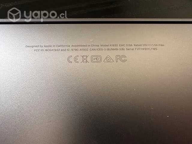MacBook Air 2019 - Imagen 4