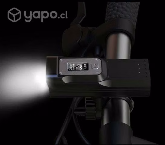 Luz LED recargable de 2000 lúmenes de potencia