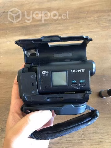 Cámara digital acuática sony action cam as20 (wi-f