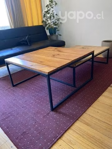 Se vende hermoso juego mesa de centro y comedor - Imagen 2