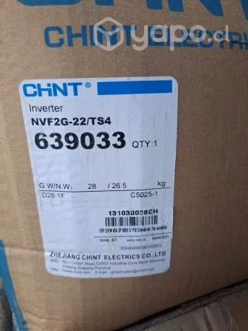 Variador de frecuencia 22kw