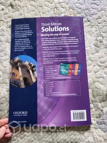 Libro de inglés solutions
