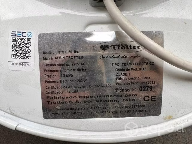 Termo Electrico Trotter