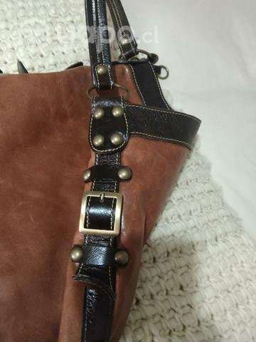 Cartera Cuero legítimo, espaciosa - Imagen 3