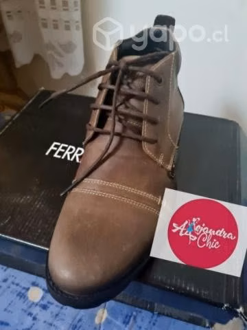 Zapatos cafe varon - Imagen 2