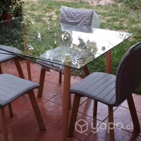 Comedor 4 Sillas Domy completamente nuevo - Imagen 6
