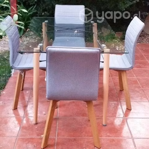 Comedor 4 Sillas Domy completamente nuevo - Imagen 3
