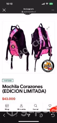 Mochila perro