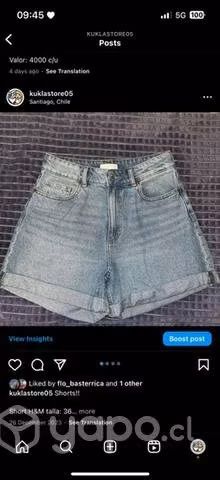 Shorts nuevos