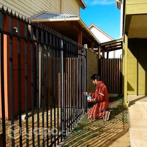 Cercos metálicos, Pinturas, y construcciones