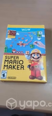 Mario Maker 1 Wii U + Artbook