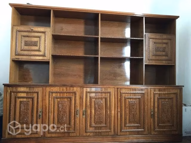 Biblioteca de madera de roble (1.90x2.40)