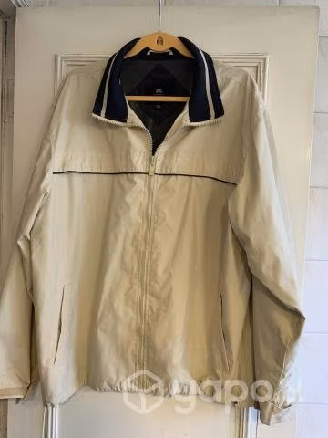 Chaqueta delgada hombre color beige XL