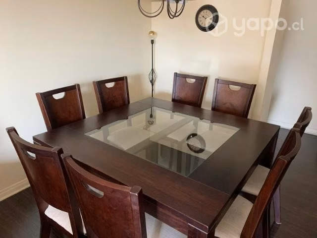 Comedor madera 8 sillas - Imagen 2