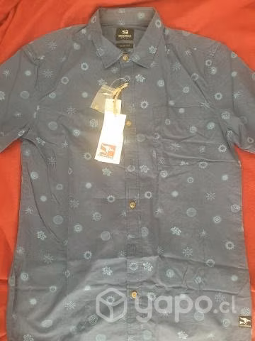 Camisa manga corta Azul con diseño Doo Australia