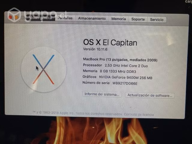 Macbook pro 2009 13 - Imagen 2