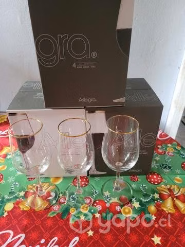 Pack 4 copas de vino o flute - Imagen 4