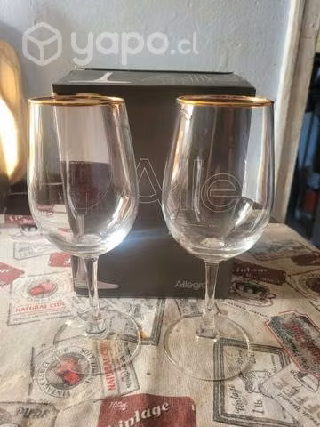 Pack 4 copas de vino o flute - Imagen 3