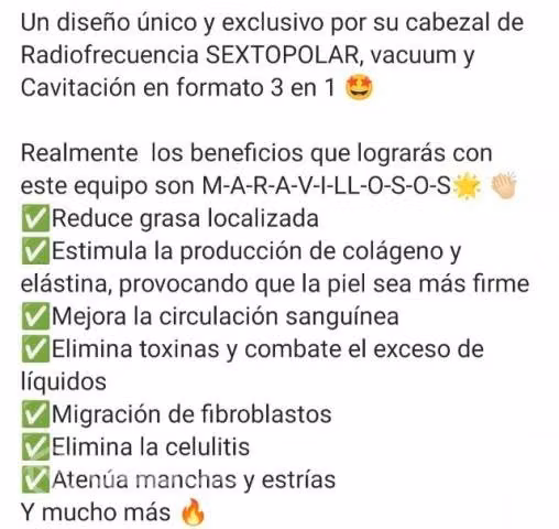 Maquina para SpA Adipo Sution - Imagen 2