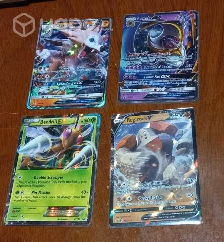 Cartas pokémon originales