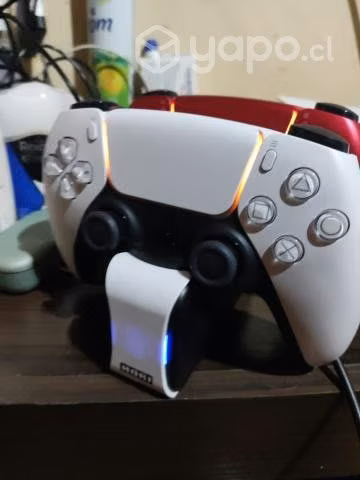 Controles de ps5 Dualsense + Cargador doble.