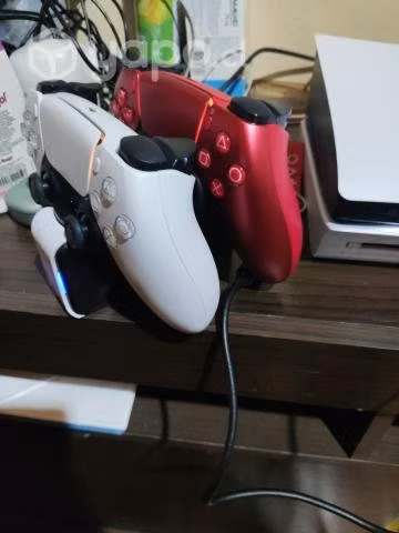 Controles de ps5 Dualsense + Cargador doble.