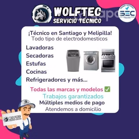 WOLFTEC Servicio tecnico a domicilio en Santiago
