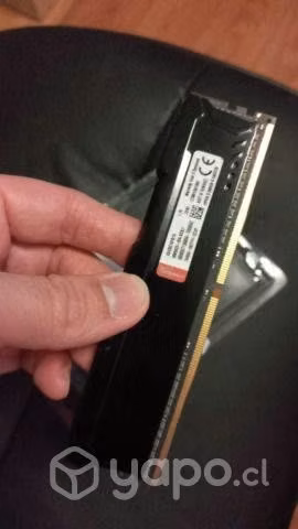 Memoria RAM DDR4 16GB HyperX FURY Black - Imagen 3