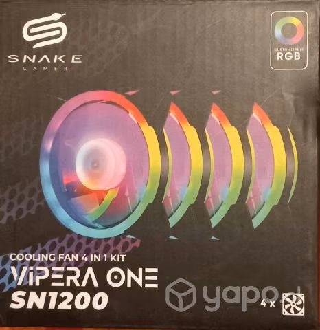 Ventilador rgb nuevo sin uso