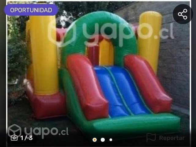 Juego inflable de PVC