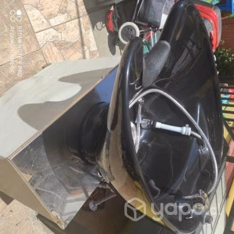 Lavapelo negro cerámica