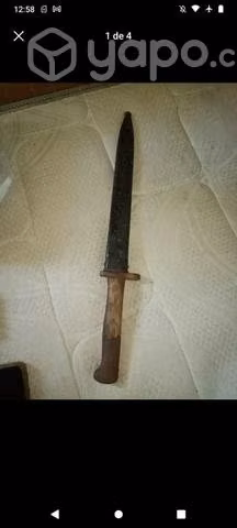 Bayoneta alemana mauser