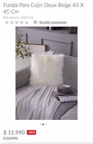 Fundas Peludas de almohadas