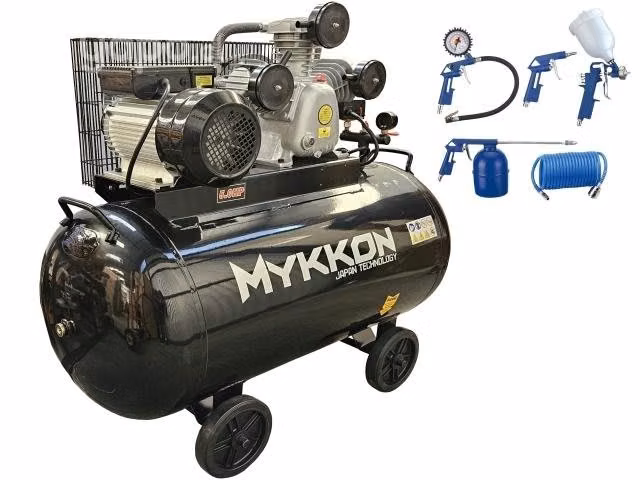 Compresor De Aire Industrial 250lt 5hp 3 Pistones